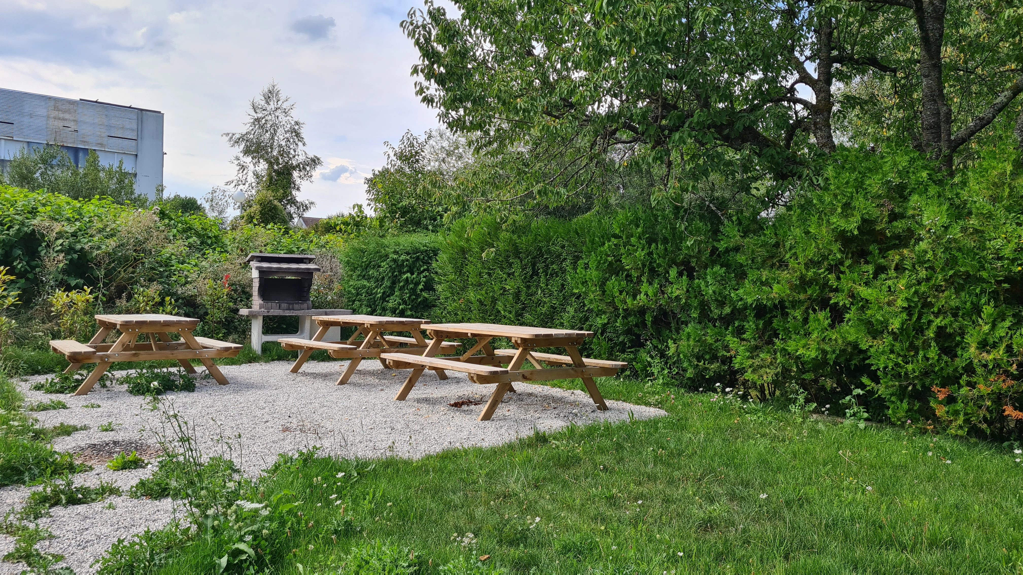 extérieur de la résidence étudiante à montbeliard
